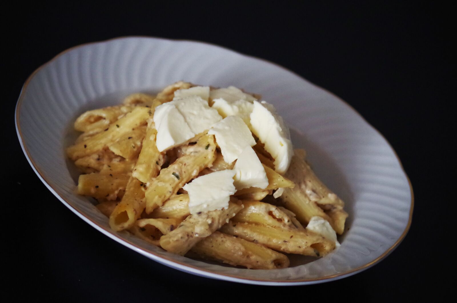 Pentax K-500 sample photo. Pasta, meal, lunch photography