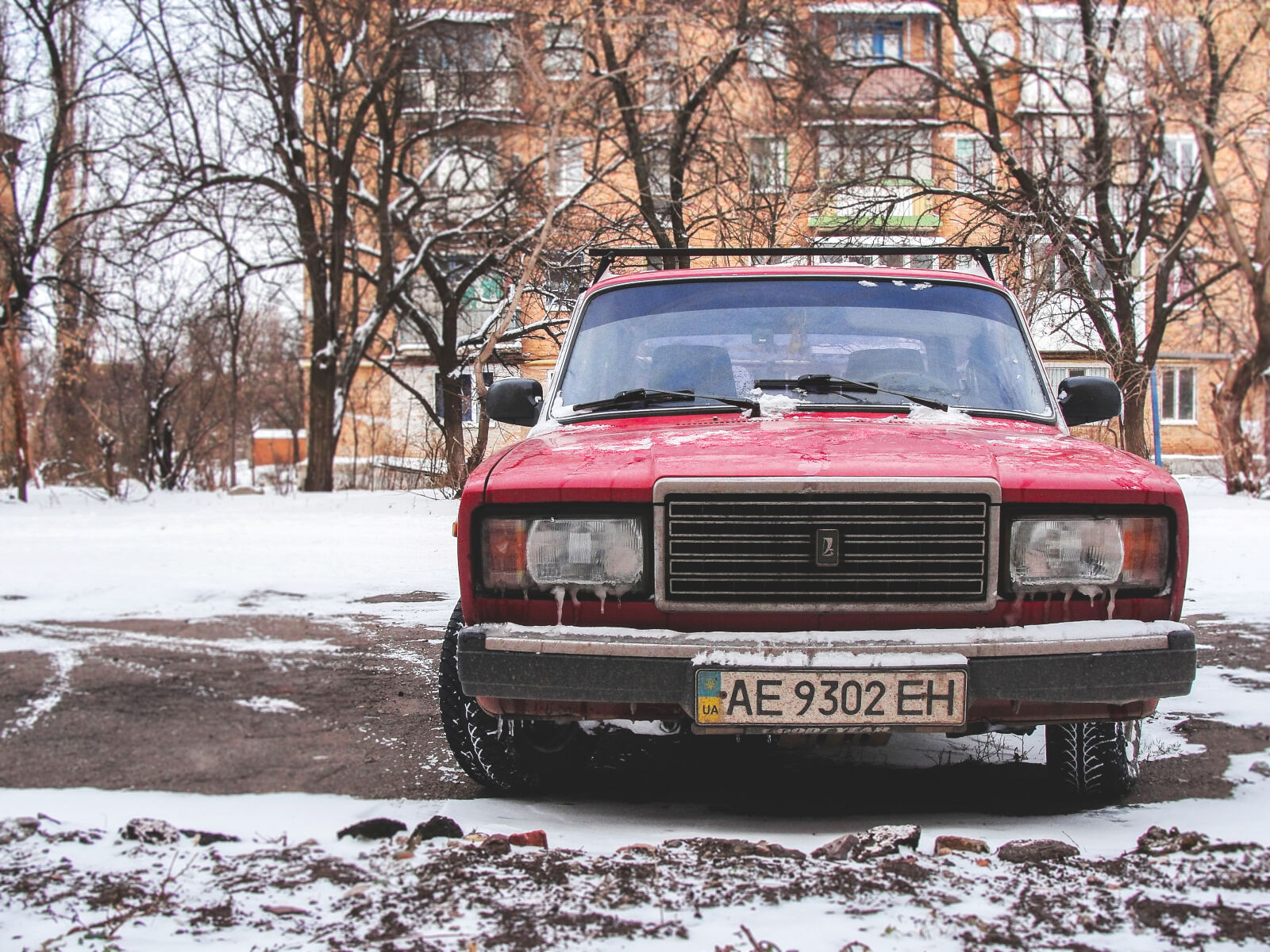 Sony Cyber-shot DSC-H20 sample photo. Car, lada, old, car photography