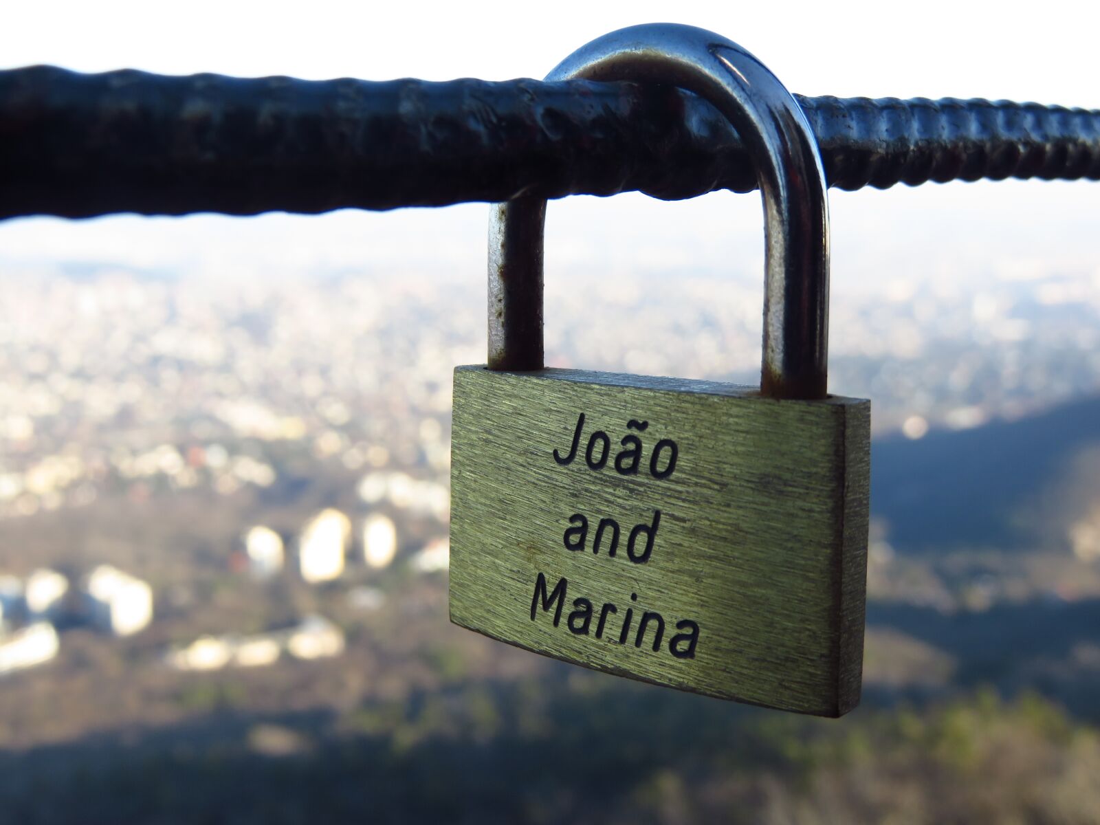 Canon PowerShot SX700 HS sample photo. Padlock, love, symbol photography