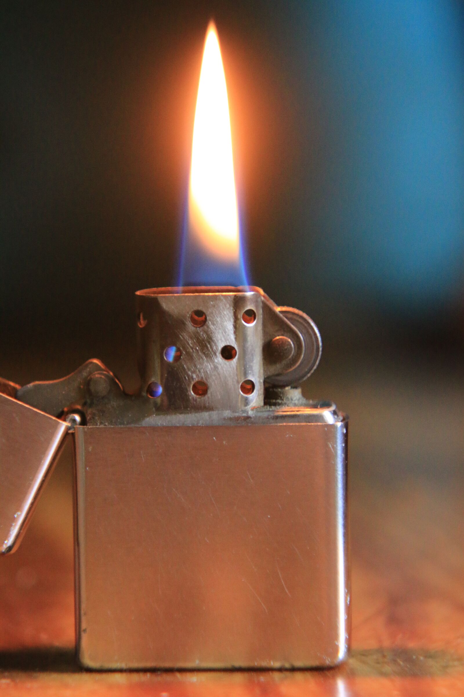 Canon EOS 70D sample photo. Zippo, fire, flame photography