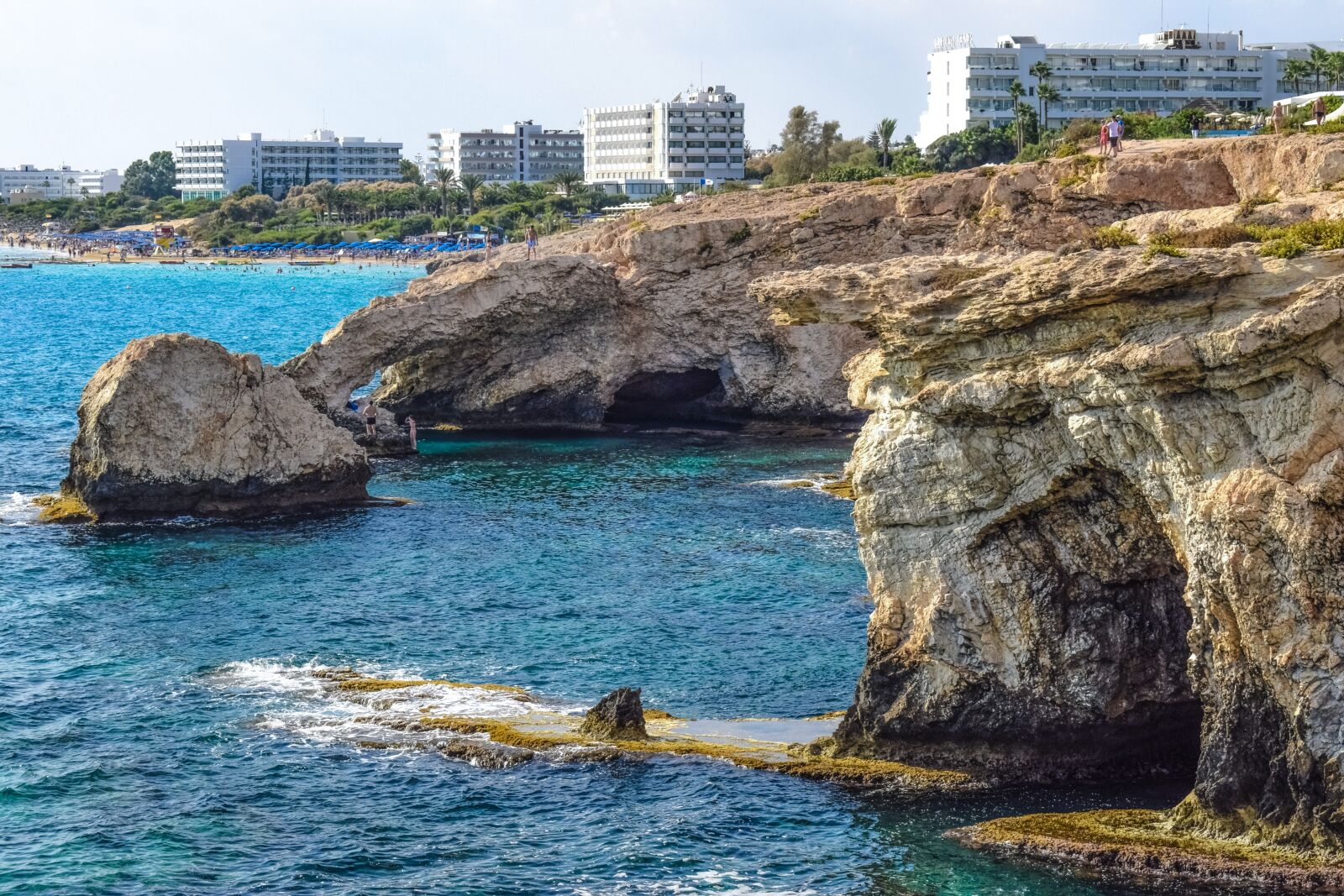 Nikon D3300 sample photo. Cyprus, ayia napa, rocky photography