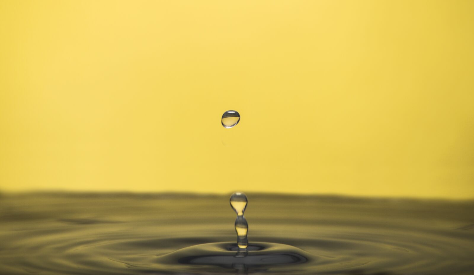 Nikon D3200 sample photo. Water, water drop, silver photography