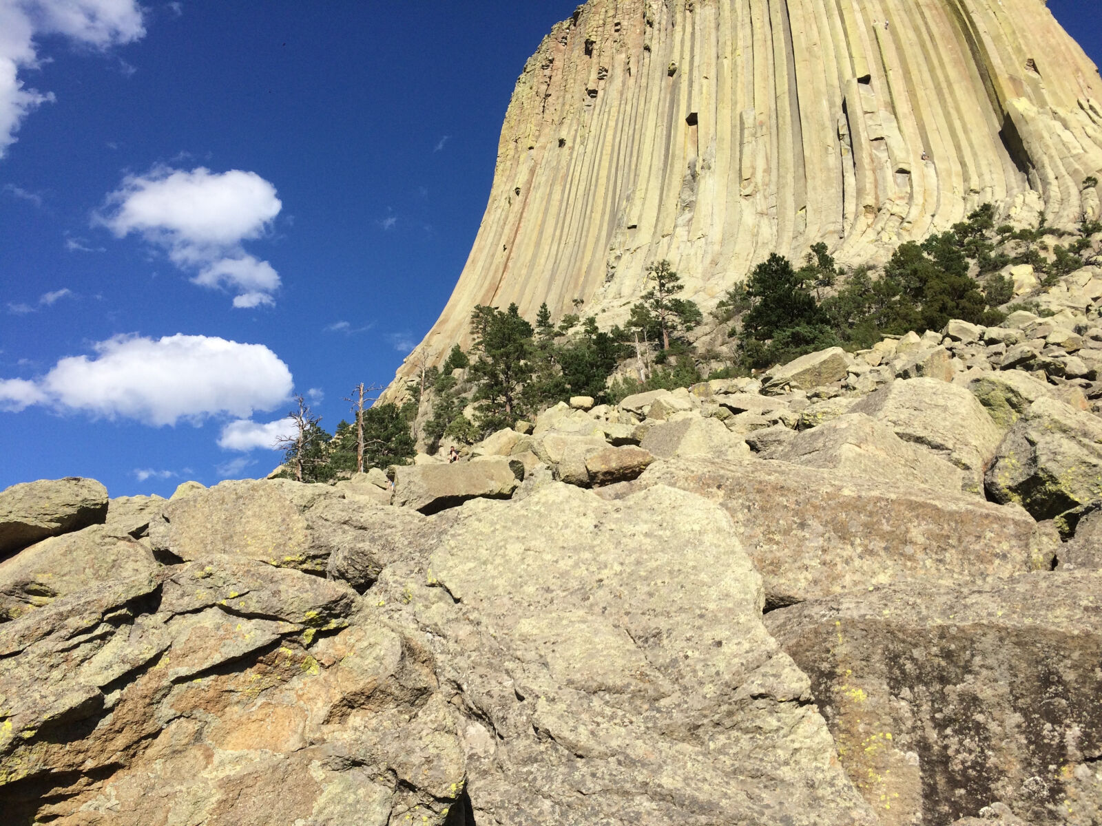 iPhone 5s back camera 4.15mm f/2.2 sample photo. Devils, tower photography