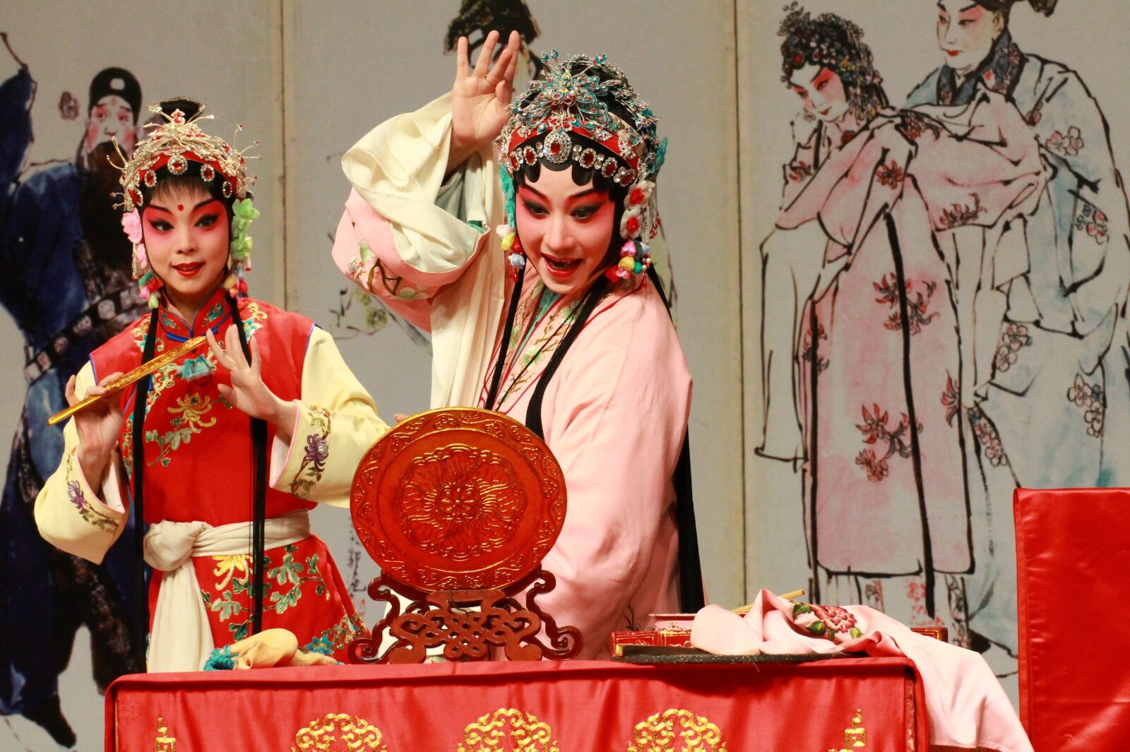 Canon EOS 1100D (EOS Rebel T3 / EOS Kiss X50) sample photo. Kunqu opera, the peony photography