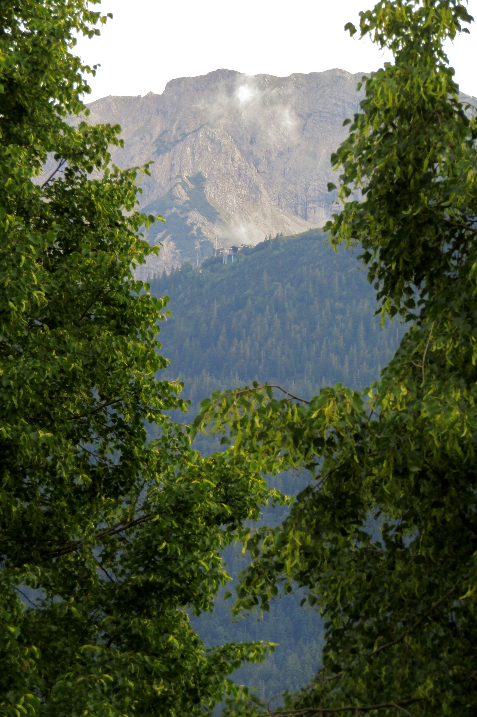 Canon POWERSHOT SX432 IS sample photo. Mountain, trees, allgäu photography