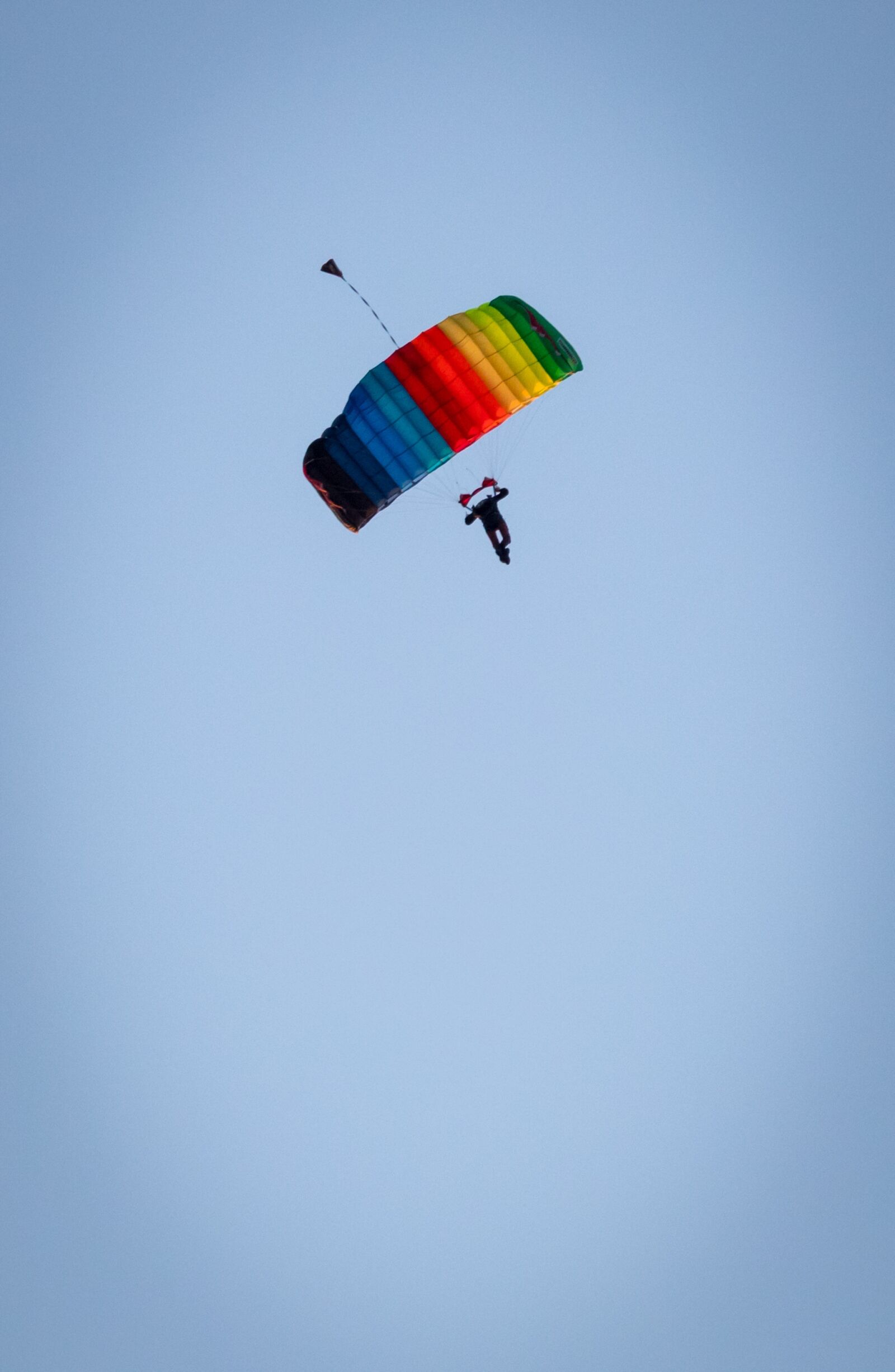 Canon EOS M100 sample photo. Parachutist, parachute, skydiving photography