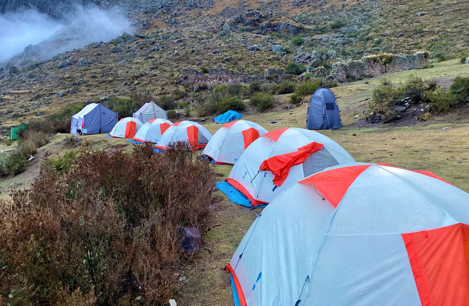 Apple iPhone 11 Pro Max sample photo. Camping, peru, andes photography