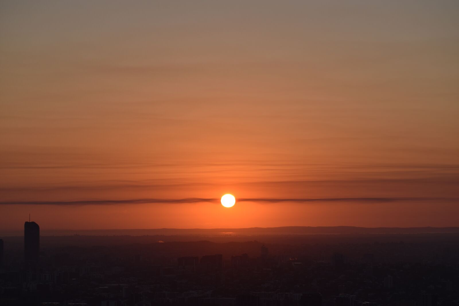 Nikon D5600 sample photo. Brisbane, city, sunrise photography