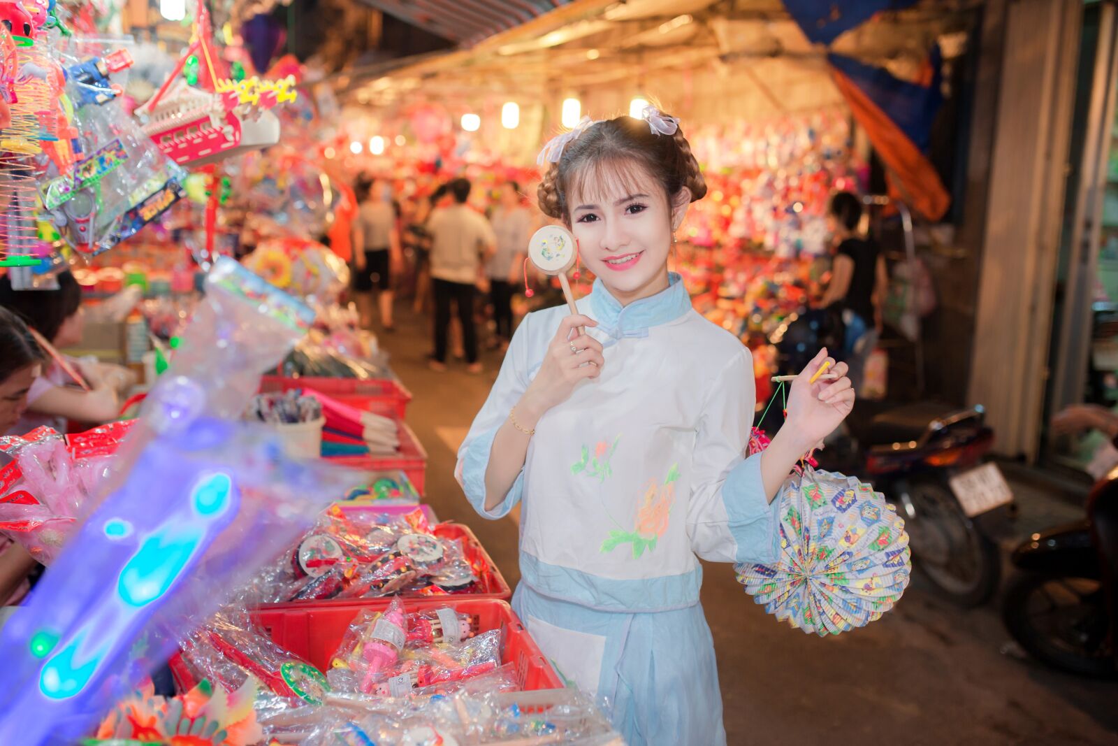 Canon EOS 5D Mark III sample photo. Mid-autumn, festival, lantern photography