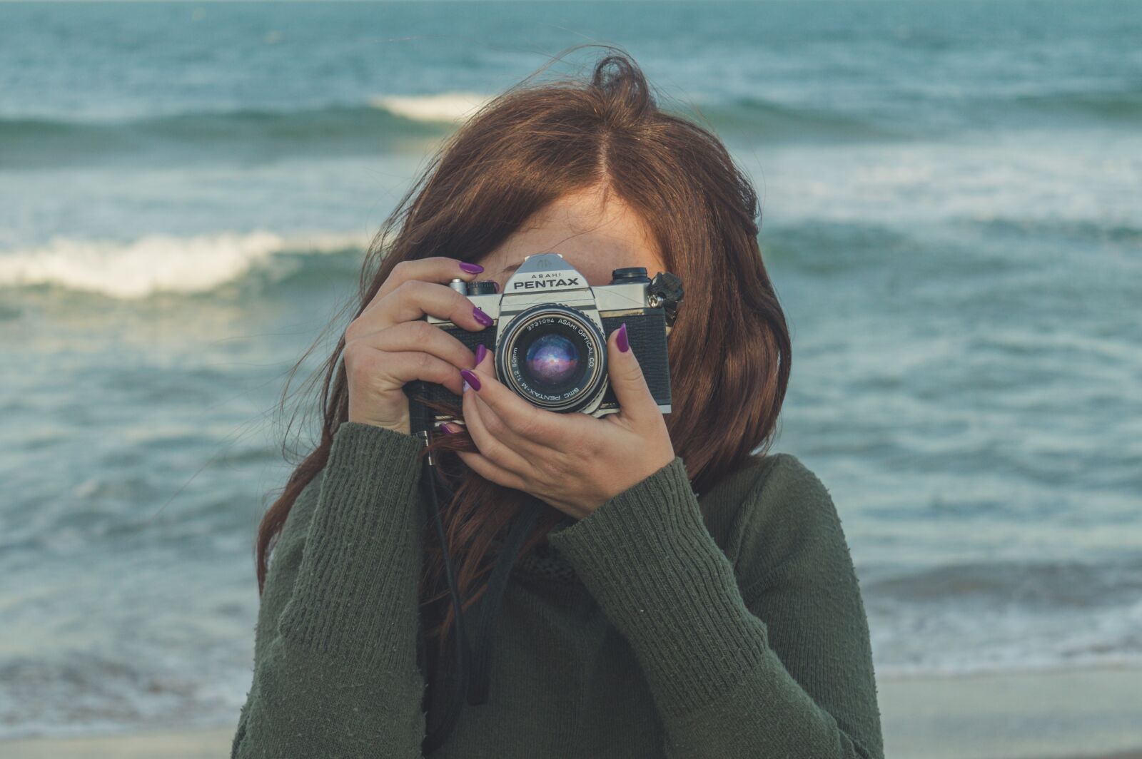Nikon D3200 sample photo. Redhead, smile, girl photography