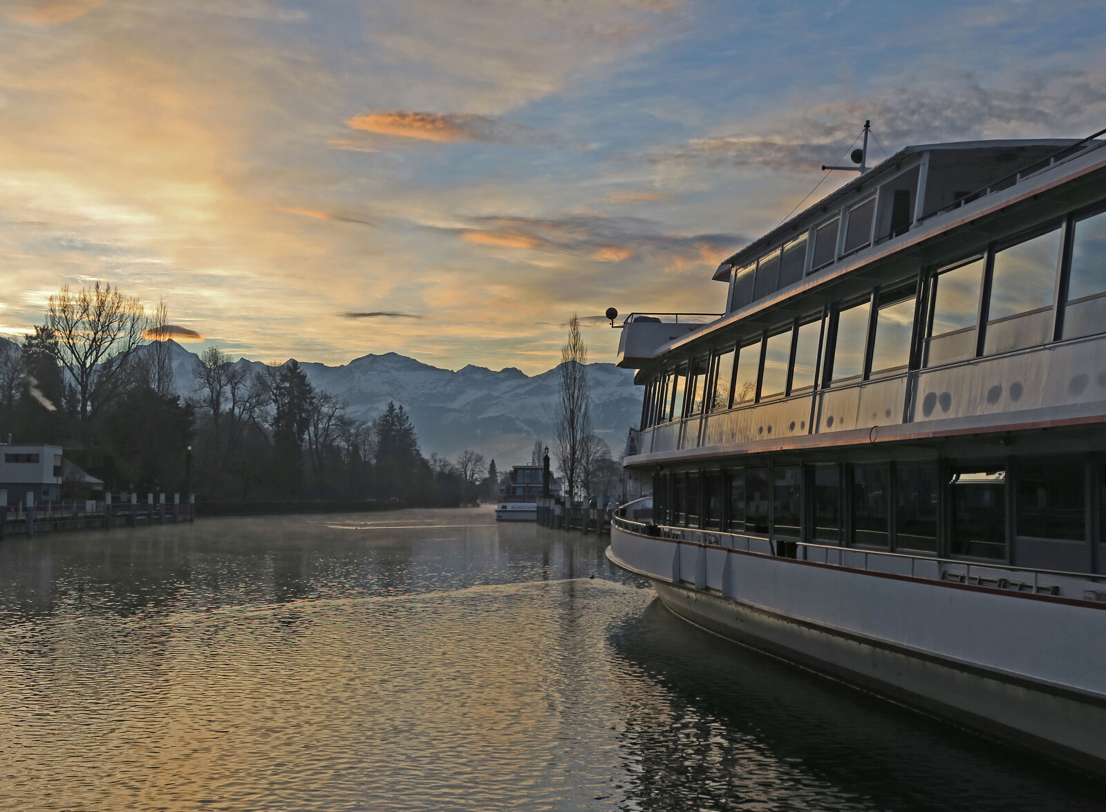 Canon PowerShot G7 X sample photo. Boats, landscape, mountains, sunrise photography