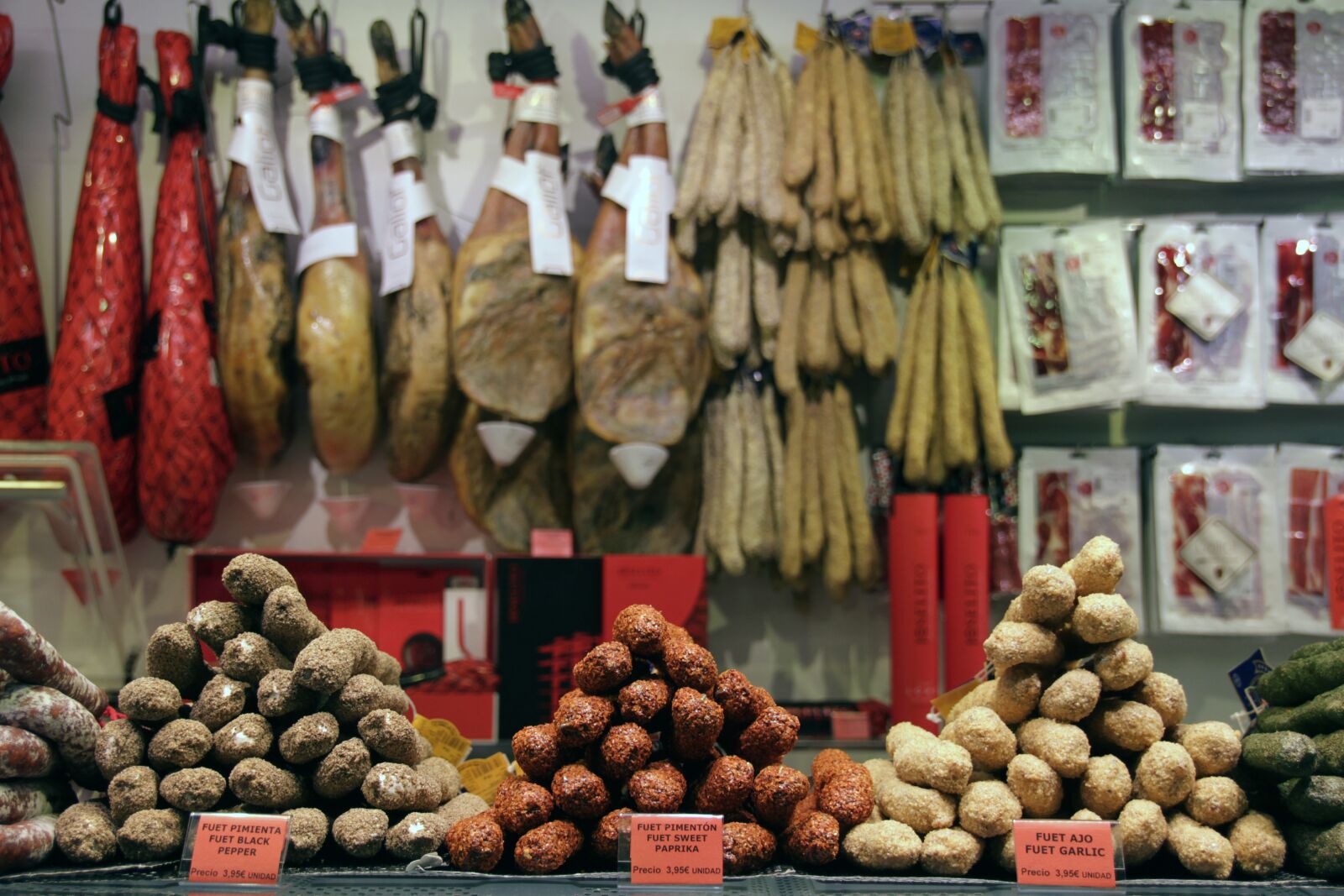 Canon EOS 7D sample photo. Catalan thin, dry-cured, sausage photography