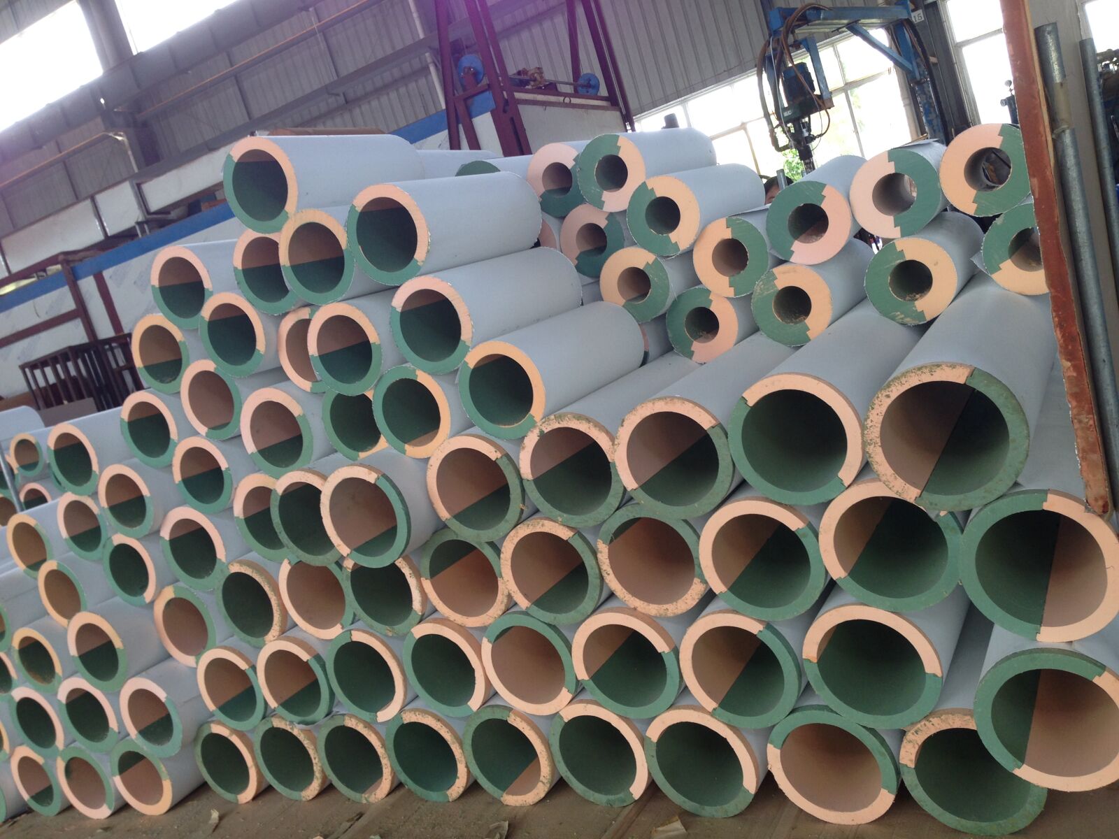 iPhone 5 back camera 4.12mm f/2.4 sample photo. Pipe, insulation, whatsapp, 008613850068481 photography