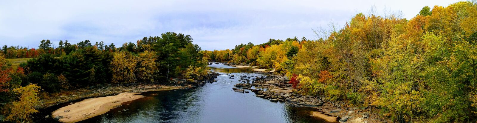 LG G Vista sample photo. Maine, autumn, fall photography