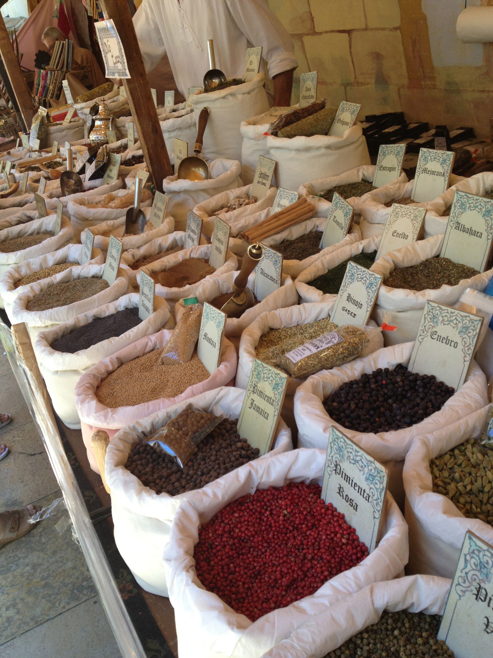 Apple iPhone 4S sample photo. Herb, herbs, market, spice photography