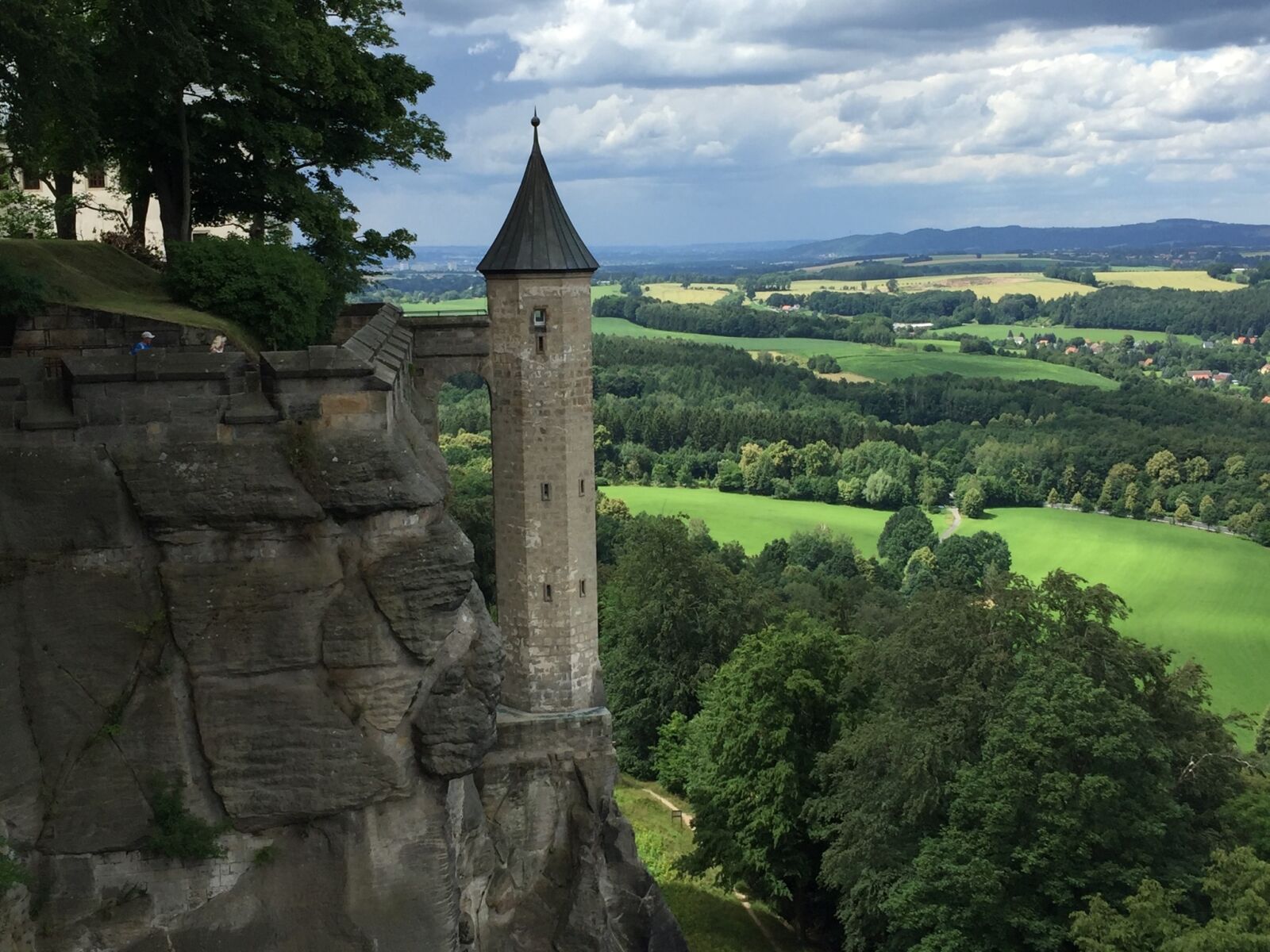 Apple iPhone 6 sample photo. Tower, elbe sandstone mountains photography