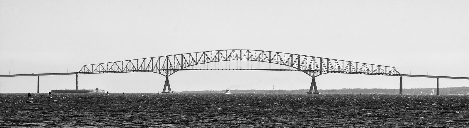 Nikon D7200 sample photo. Monochrome, nature, panoramic photography