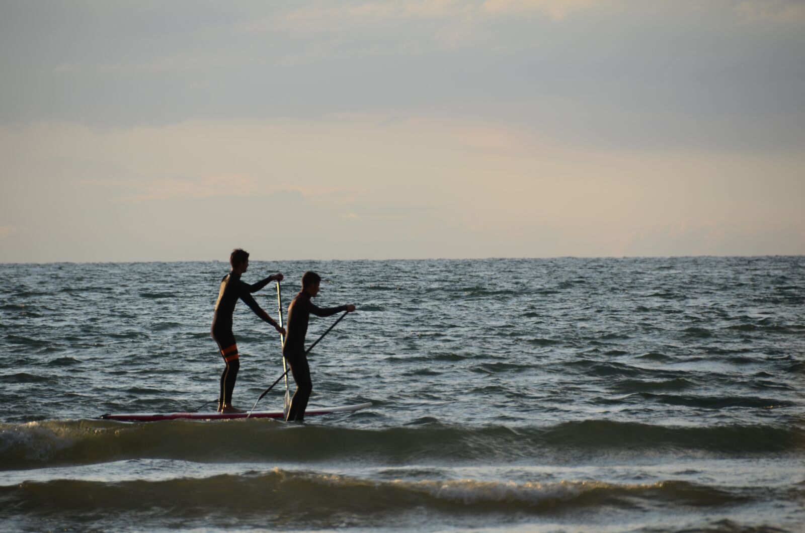 Nikon D7000 sample photo. Sea, waves, sunset photography