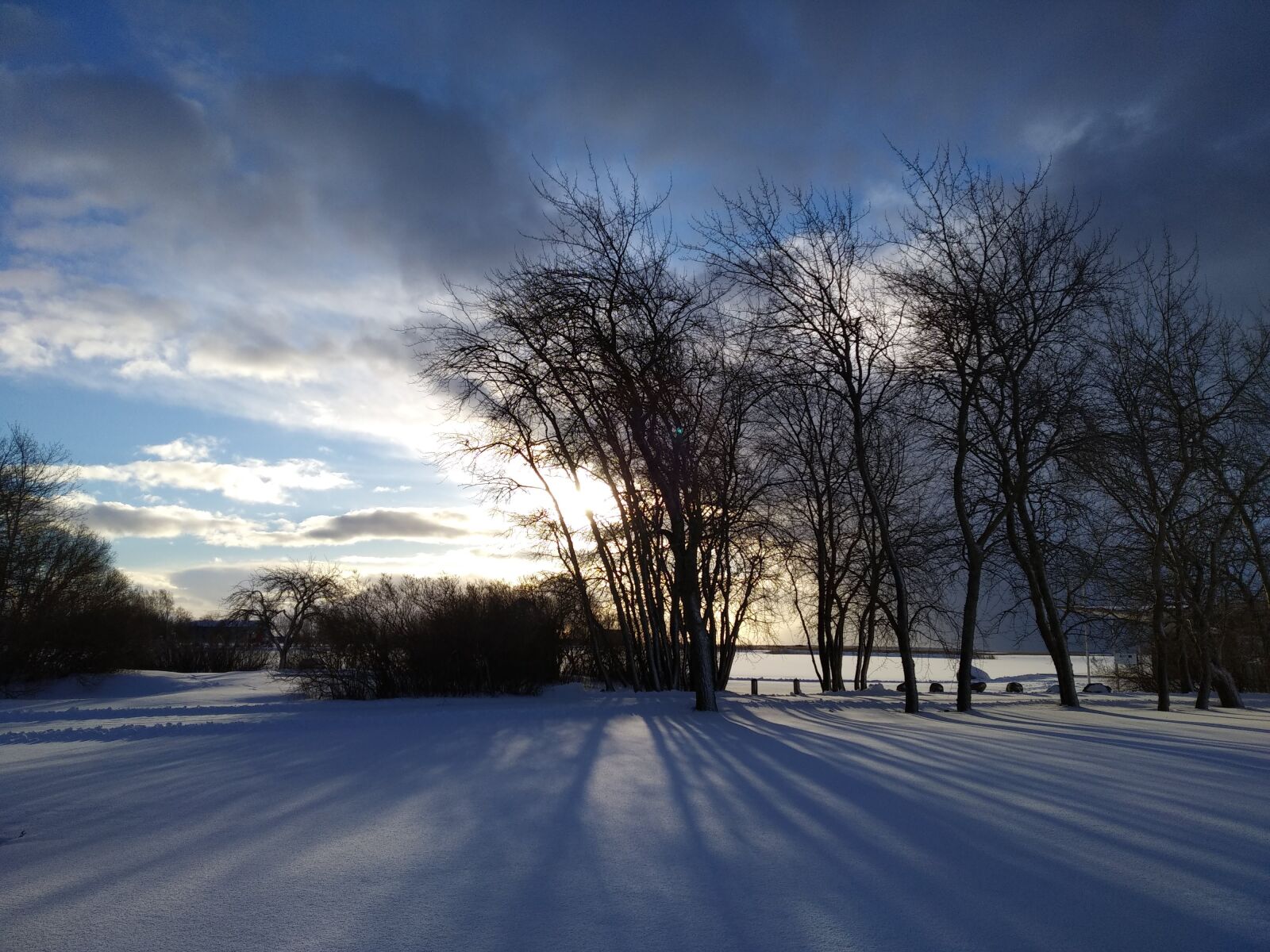 Xiaomi Mi A2 Lite sample photo. Winter, snow, landscape photography