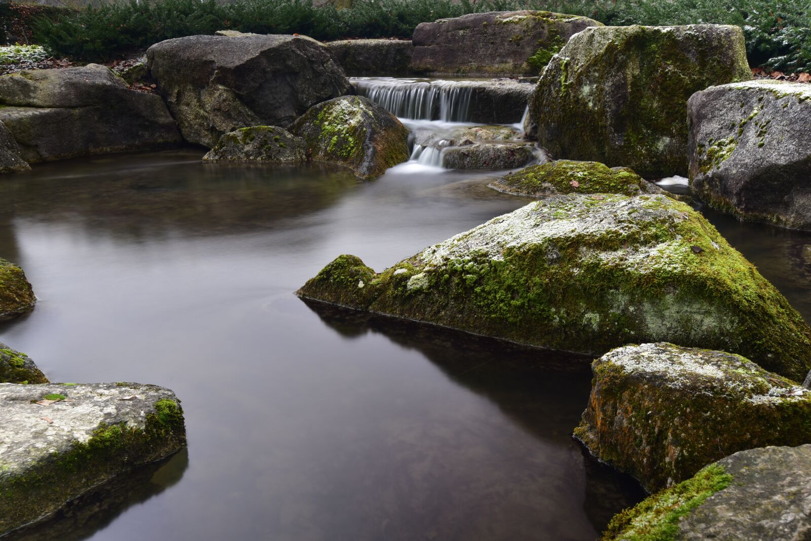 Nikon D750 sample photo. Waterfall, water, stones photography