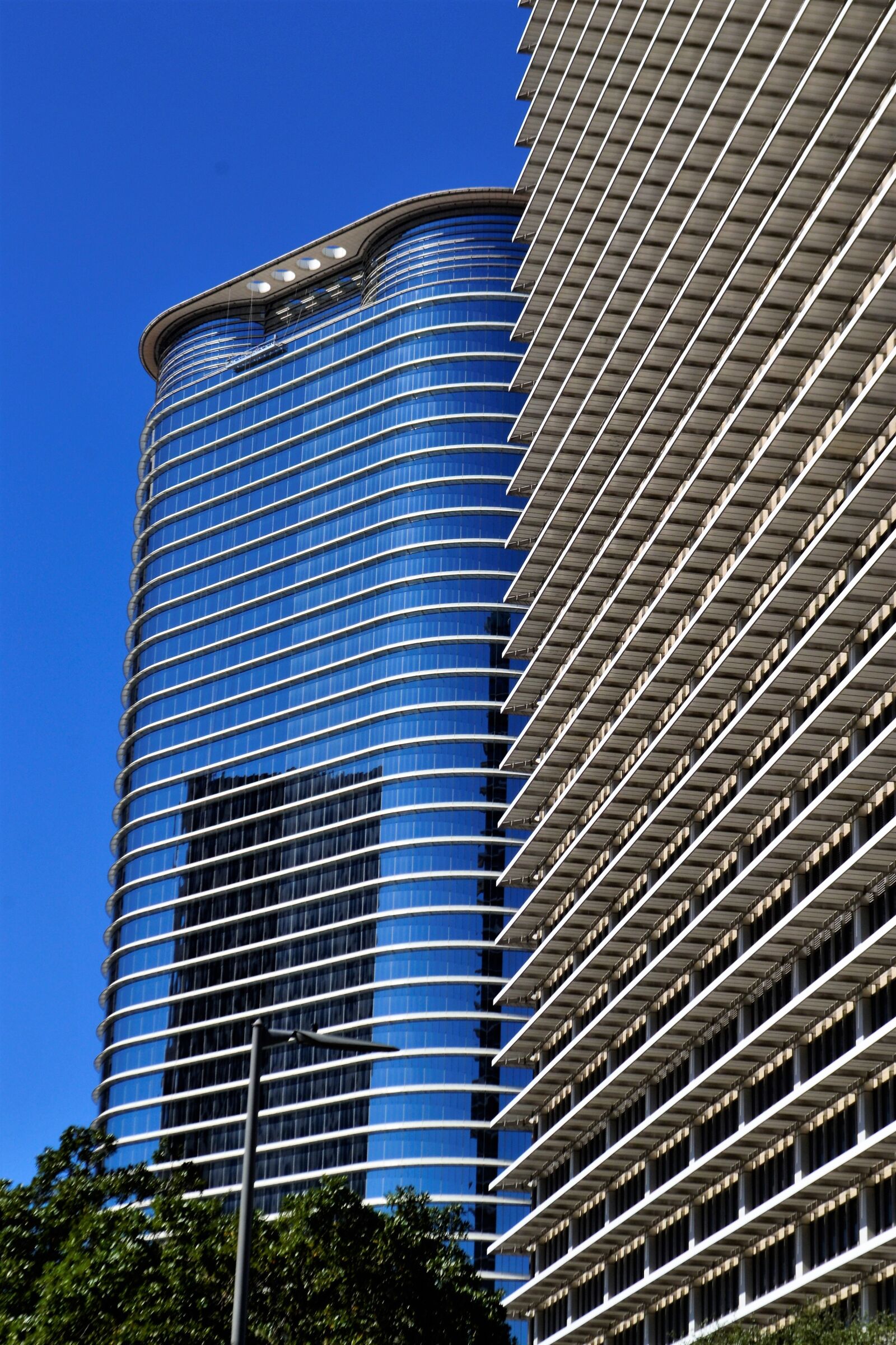 Nikon D3100 sample photo. Office buildings, houston, texas photography