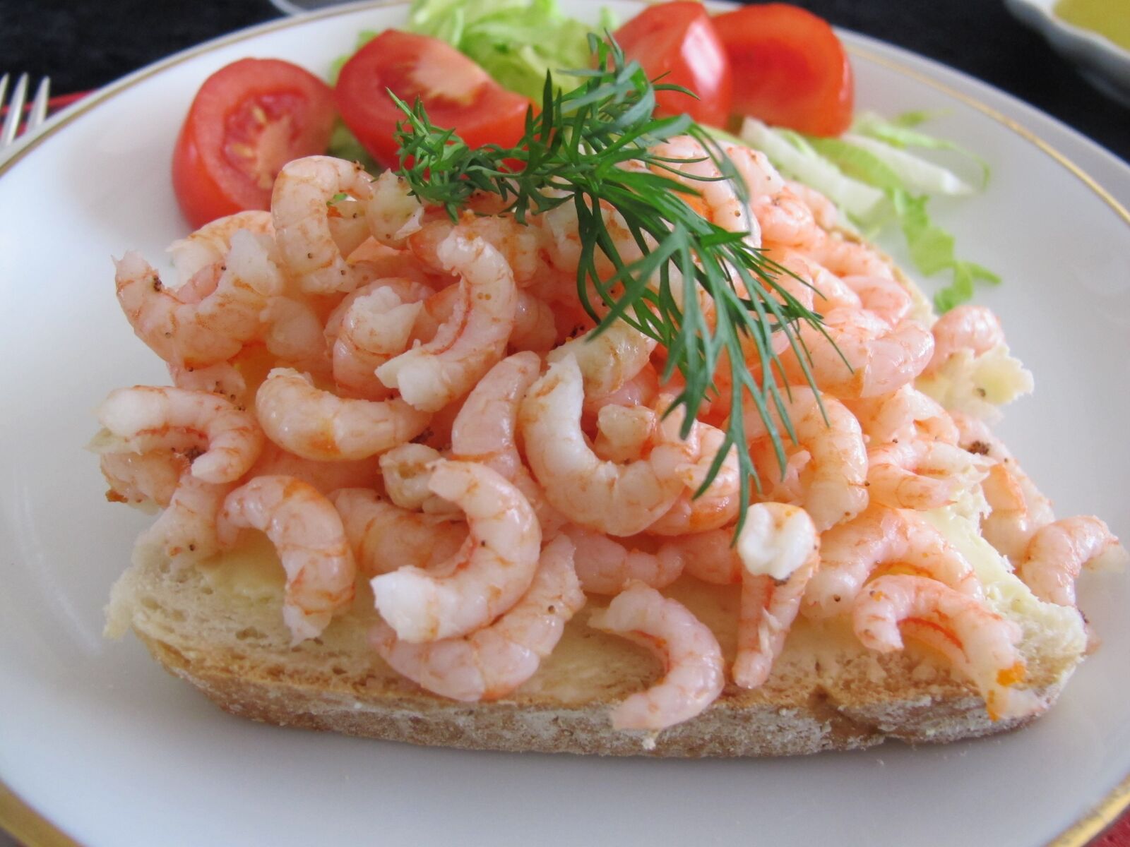 Canon PowerShot G12 sample photo. Fjord shrimp, spring, peeled photography