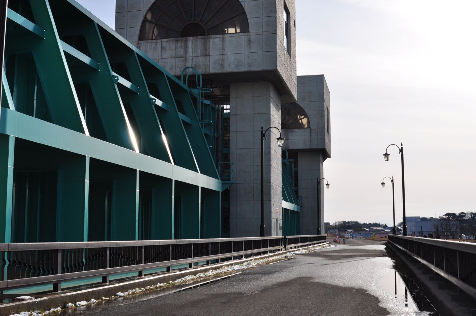 Nikon D90 sample photo. Building, bridge, road photography