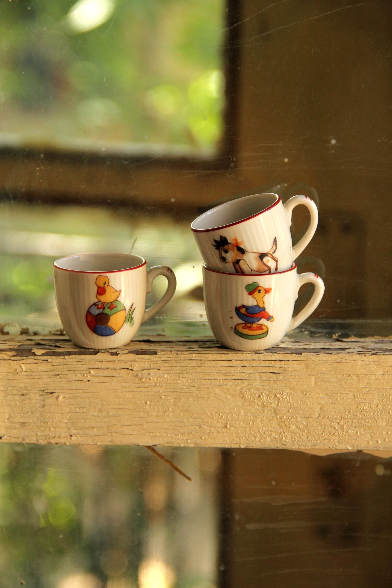 Canon EOS 550D (EOS Rebel T2i / EOS Kiss X4) sample photo. Cup, child, duck photography