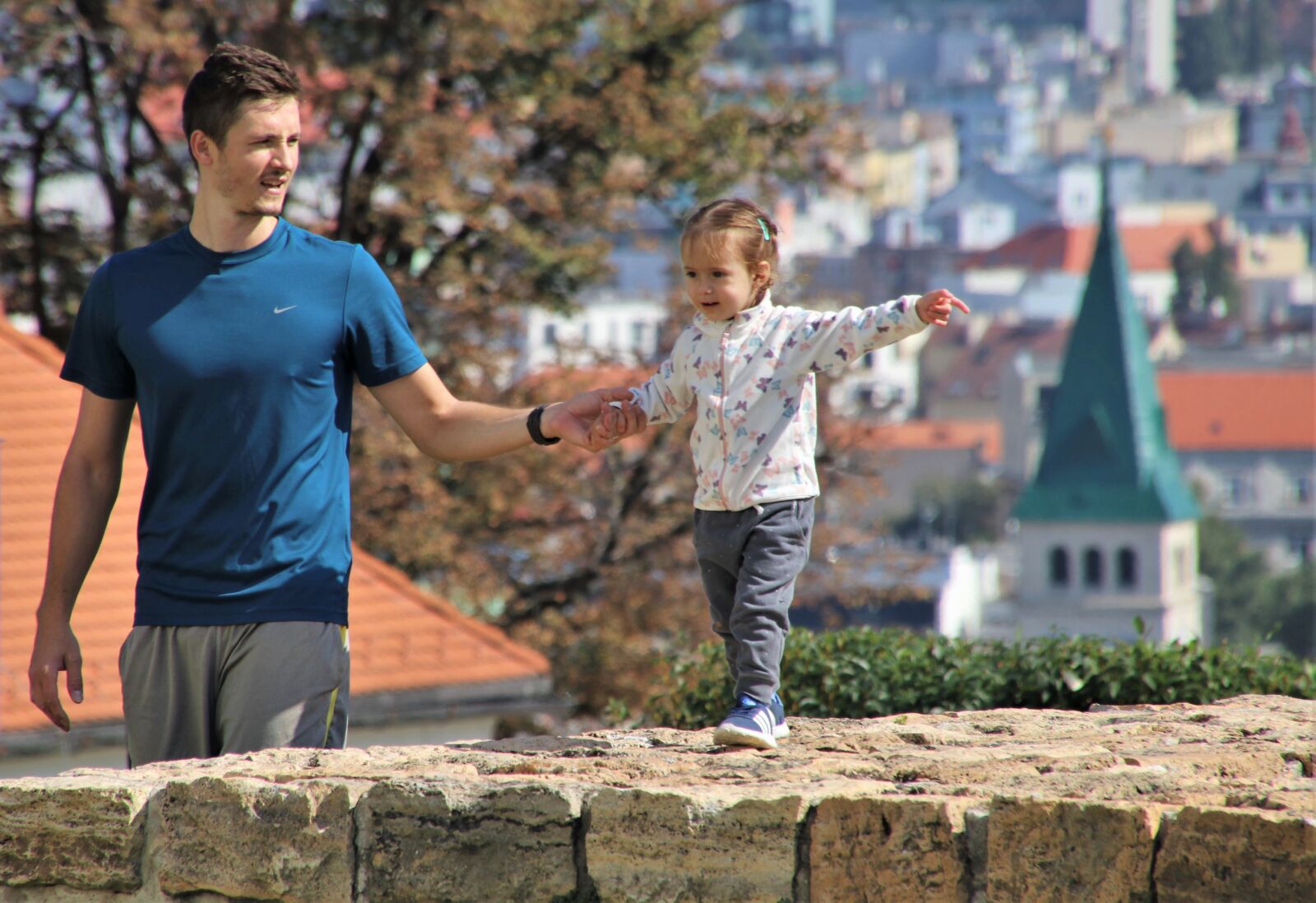 Canon EOS 80D sample photo. Father, little girl, love photography
