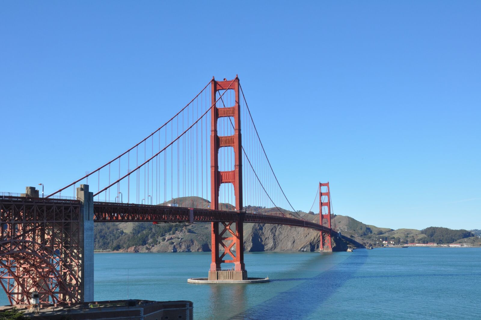 Nikon D90 sample photo. The golden gate bridge photography