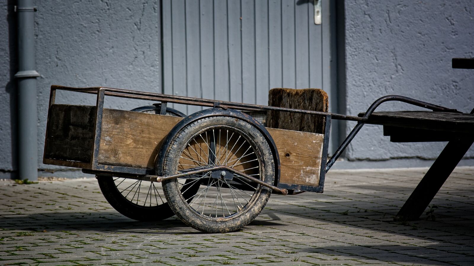 Nikon D7100 sample photo. Trailers, transport, cart photography