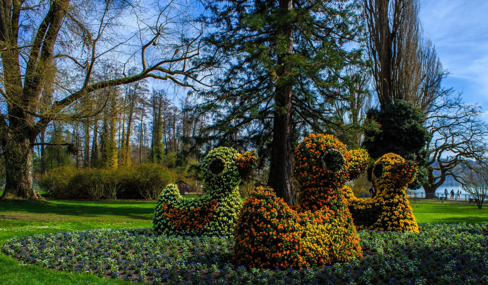 Canon EOS 650D (EOS Rebel T4i / EOS Kiss X6i) sample photo. Floral art, ducks, flowers photography
