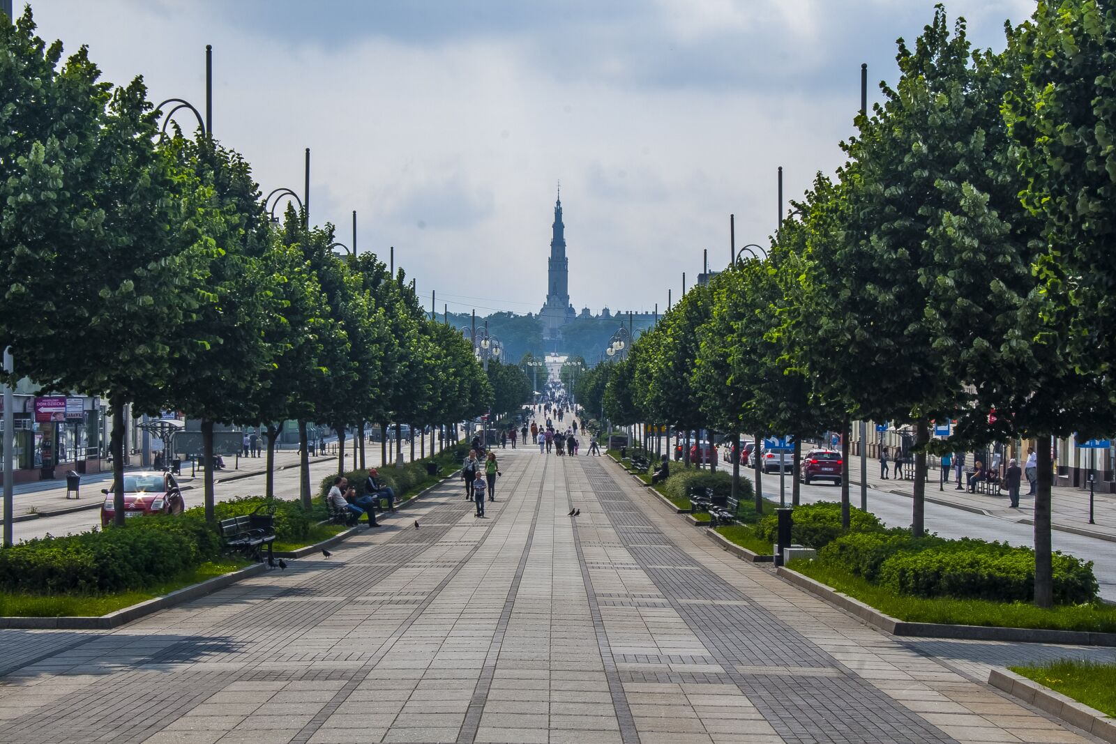 Canon EF-S 18-55mm F3.5-5.6 II sample photo. Cz stochowa, the pedestrian photography