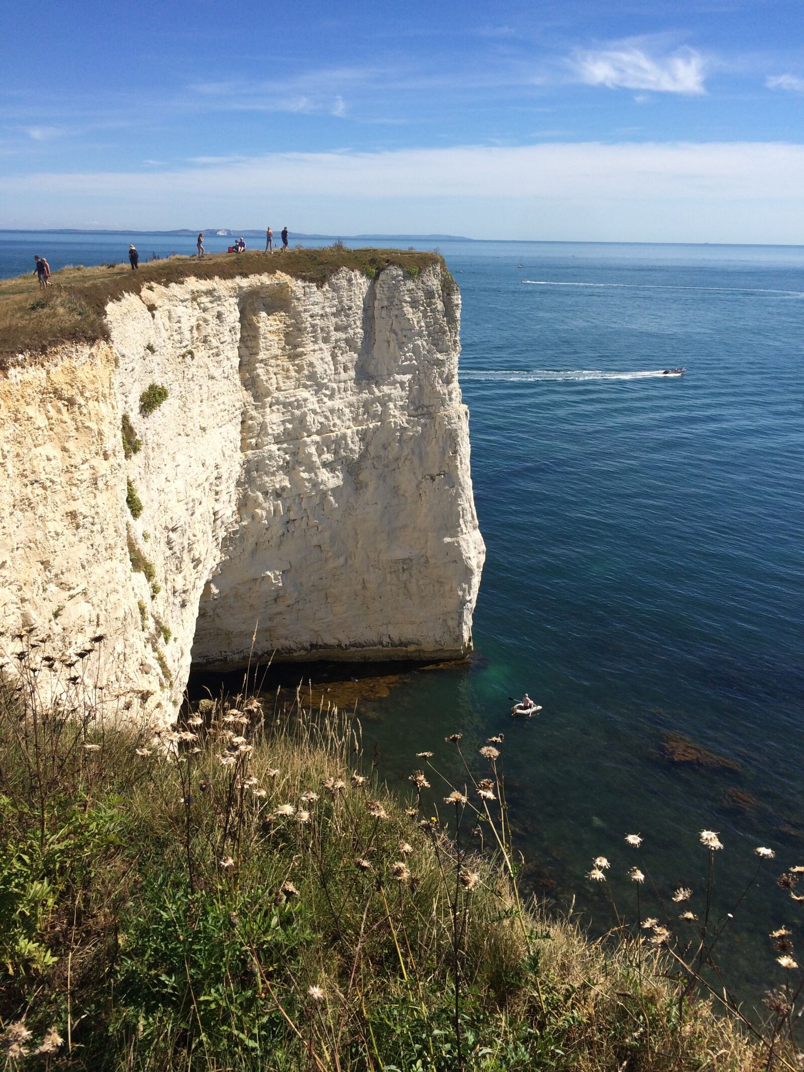 iPhone 5s back camera 4.15mm f/2.2 sample photo. Cliffs, united kingdom, sea photography