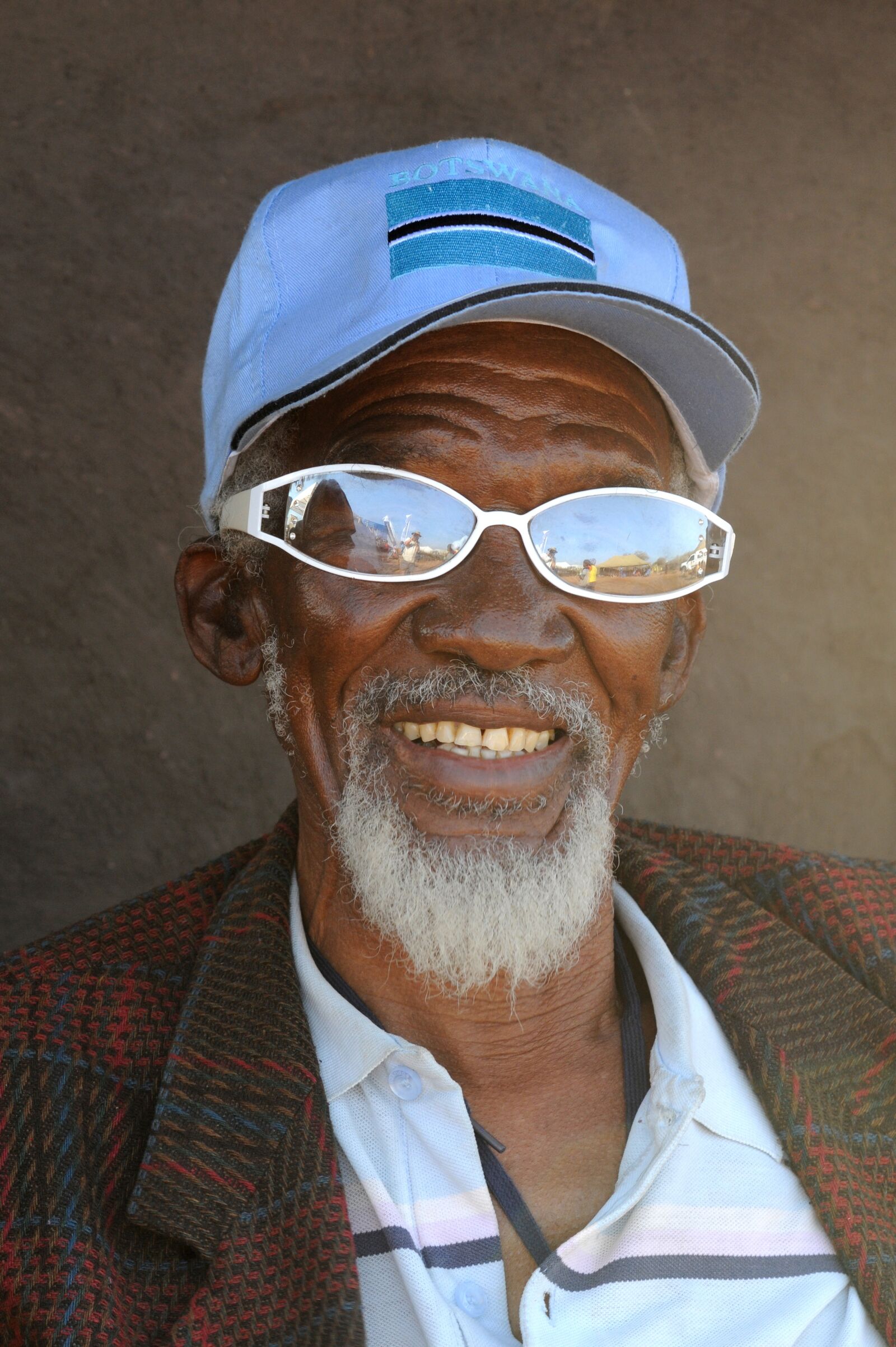 Nikon D300 sample photo. Botswana, old man, portrait photography