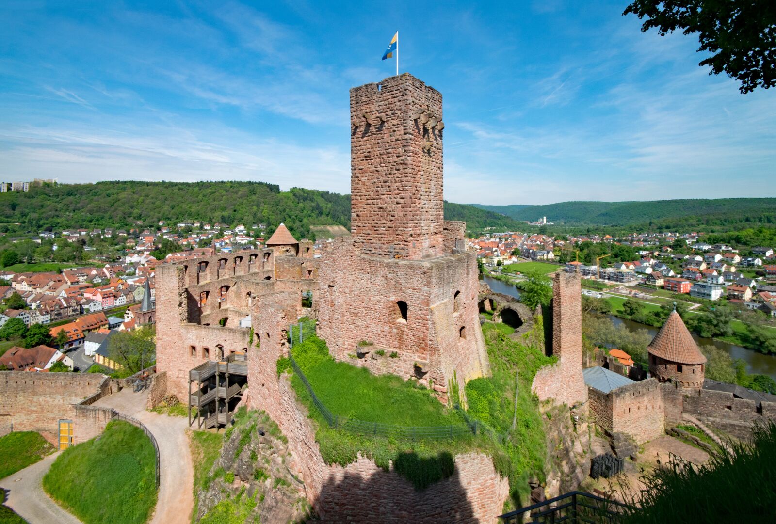Nikon D5300 sample photo. Wertheim, castle, baden w photography