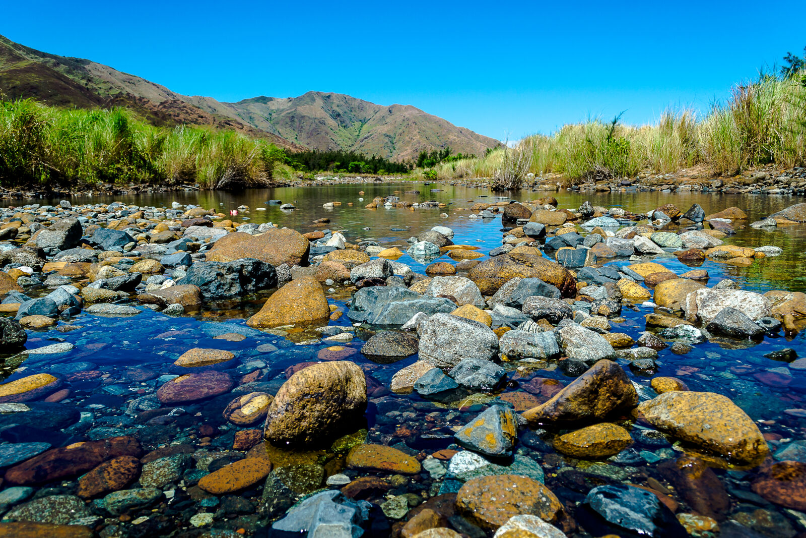 Nikon D3100 sample photo. Stones, lake, river photography