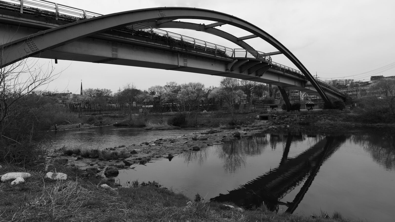 Canon EOS 7D sample photo. Osan-cheon stream trail photography