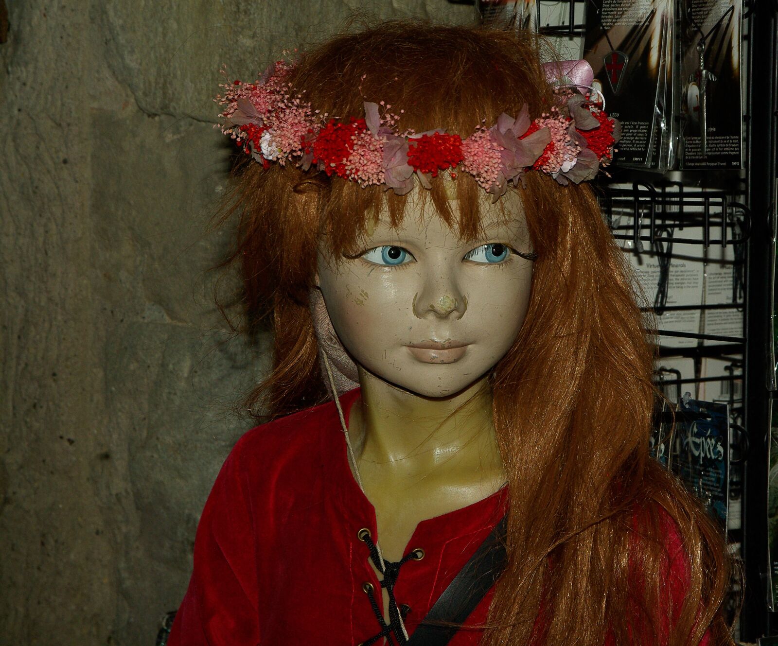 Pentax K10D sample photo. Mannequin, girl, doll photography