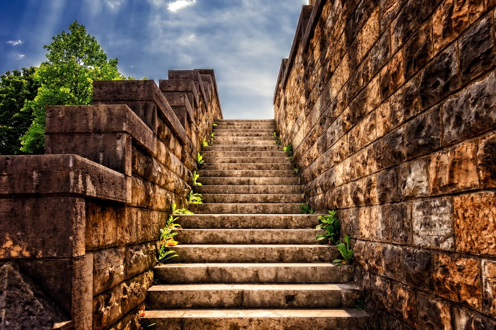 Nikon D3300 sample photo. Stairs, stone, gradually photography