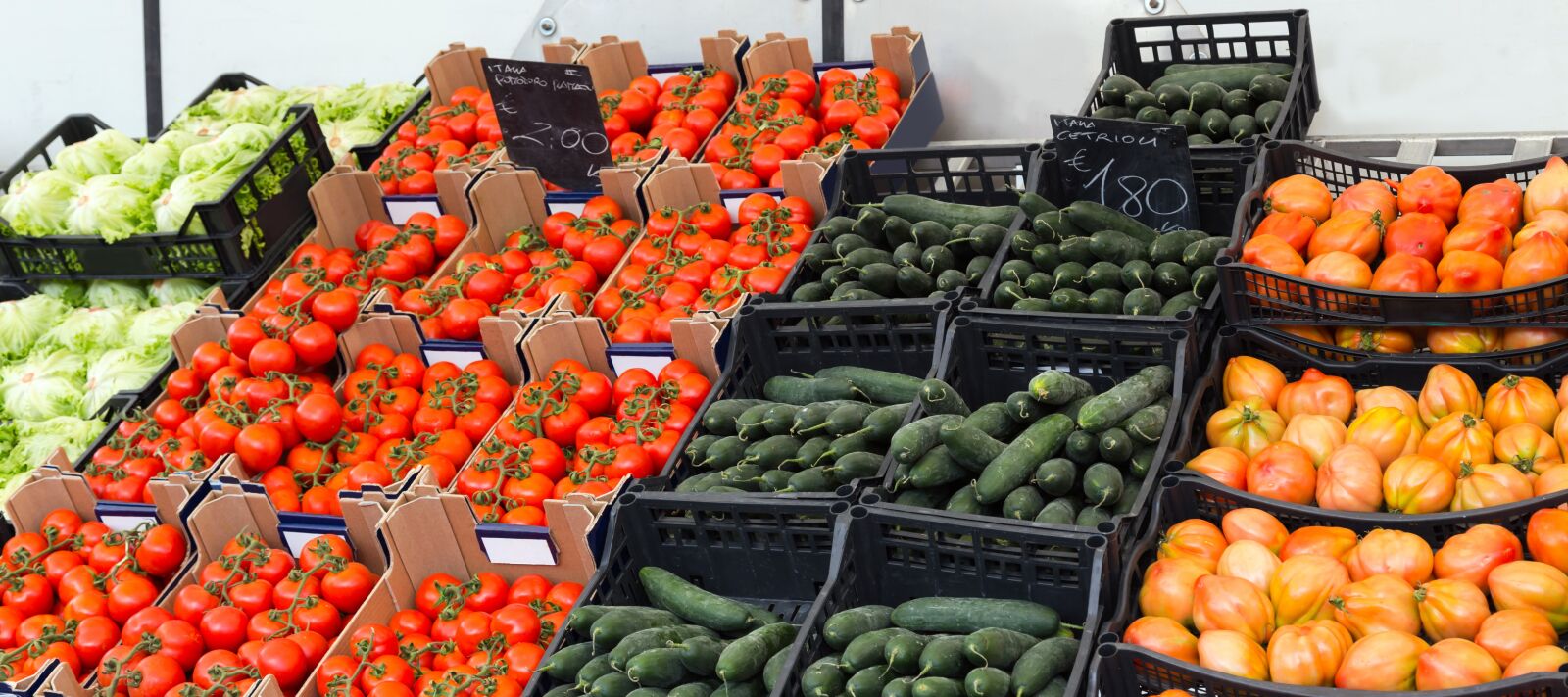 Canon EOS 6D sample photo. Market, vegetables, supermarket photography