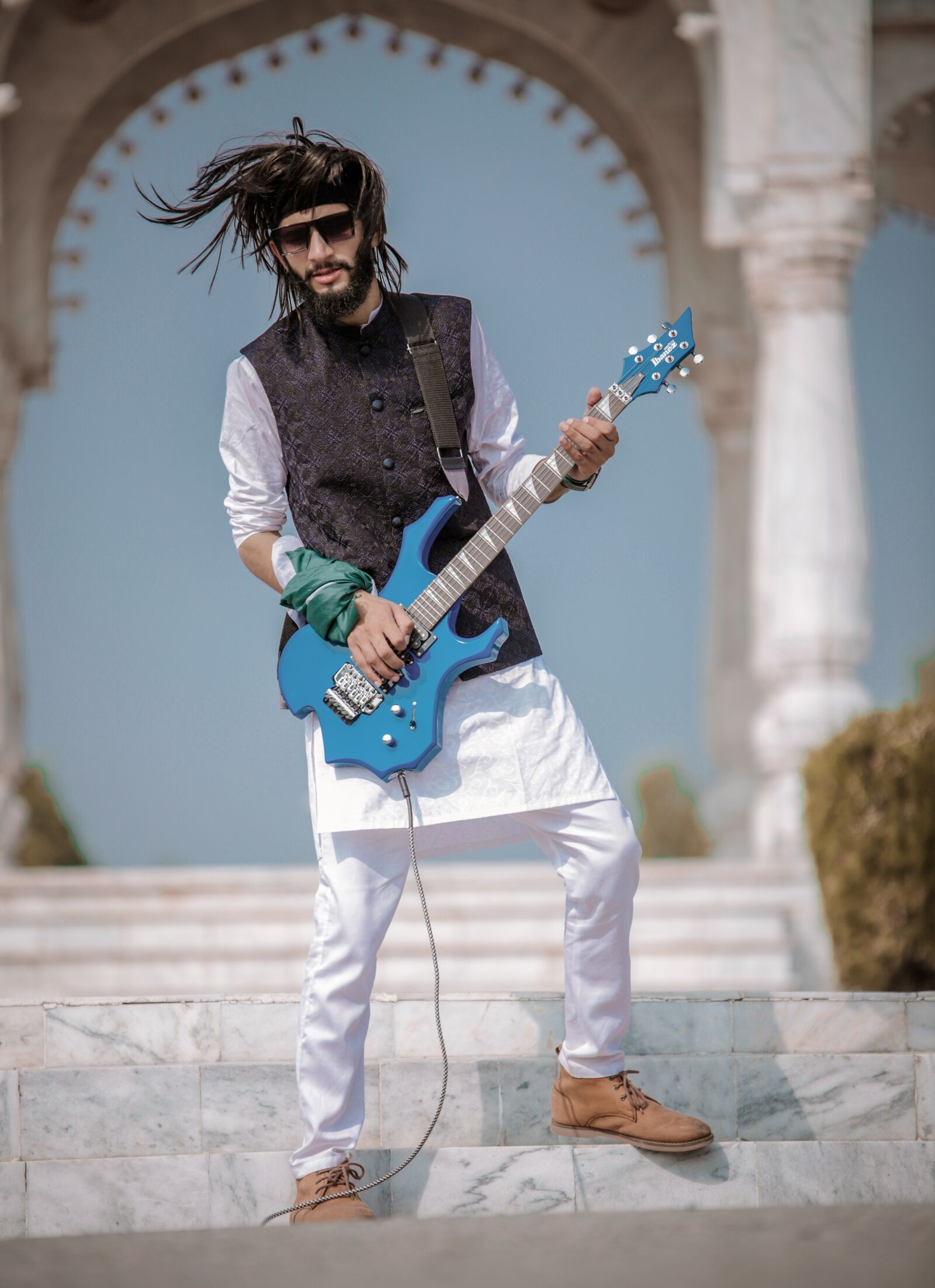 Canon EOS 6D Mark II sample photo. Style, guitar, rock photography