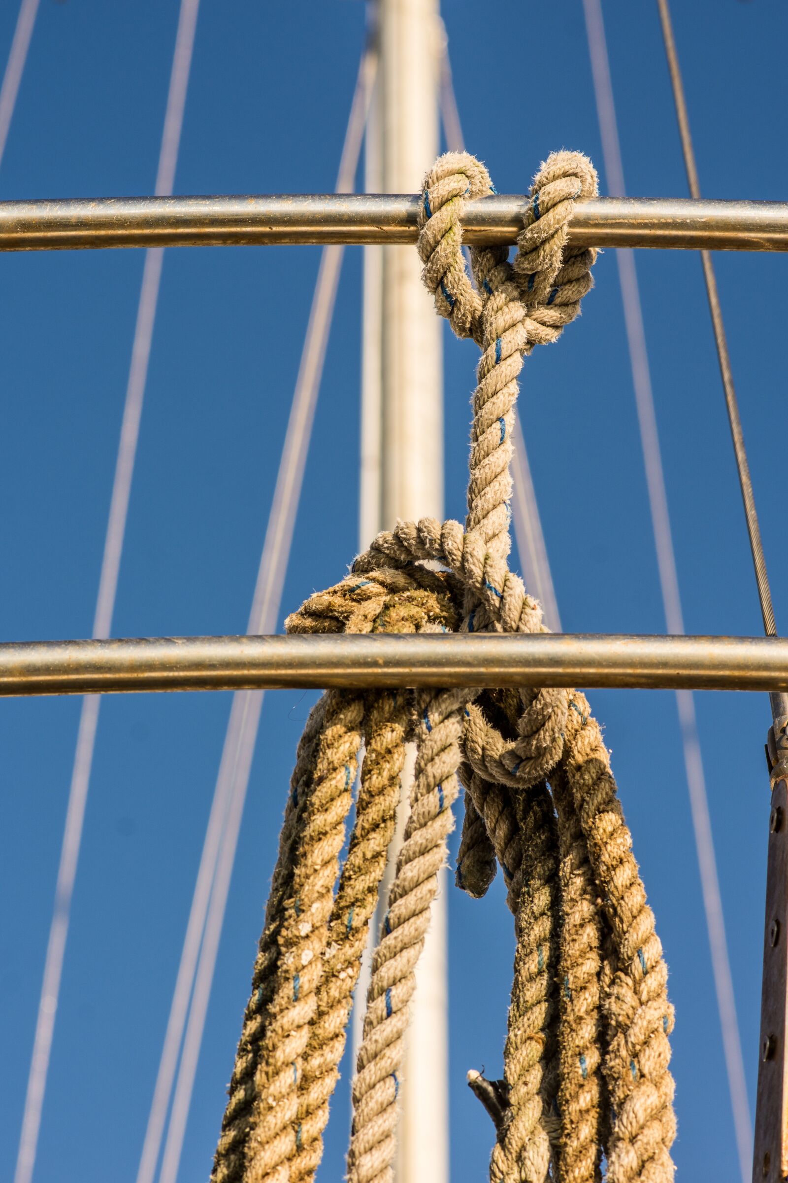 Nikon D7200 sample photo. Rope, nautical, yacht photography