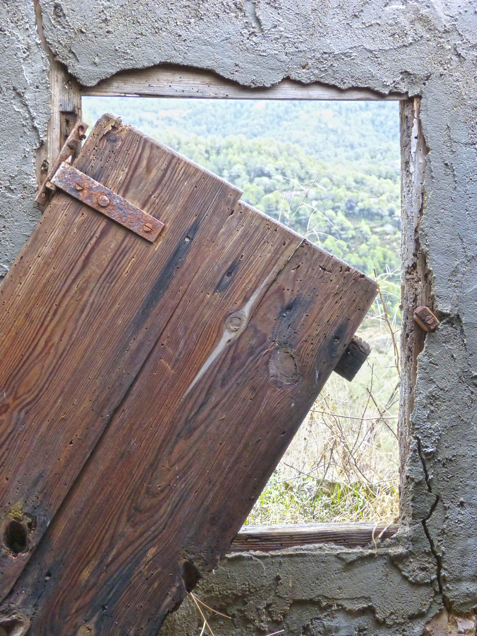 Panasonic DMC-FZ62 sample photo. Window, ruin, old photography
