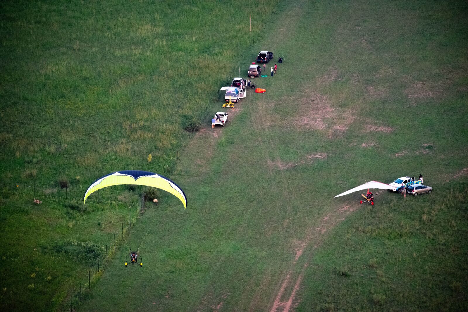 Nikon D3400 sample photo. Paramotor, flight, paragliding photography