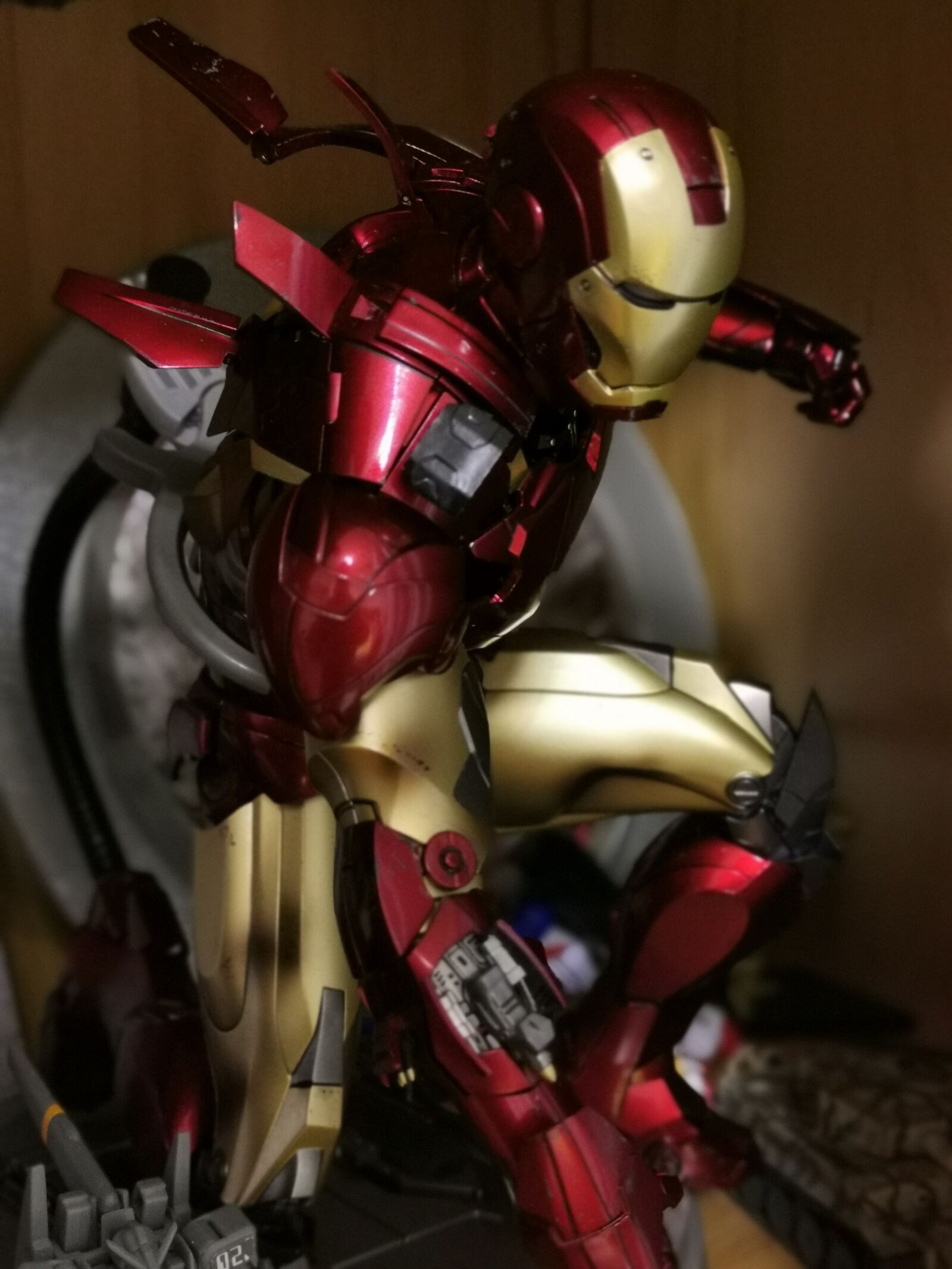 HUAWEI P30 sample photo. Toy, hottoys, ironman photography
