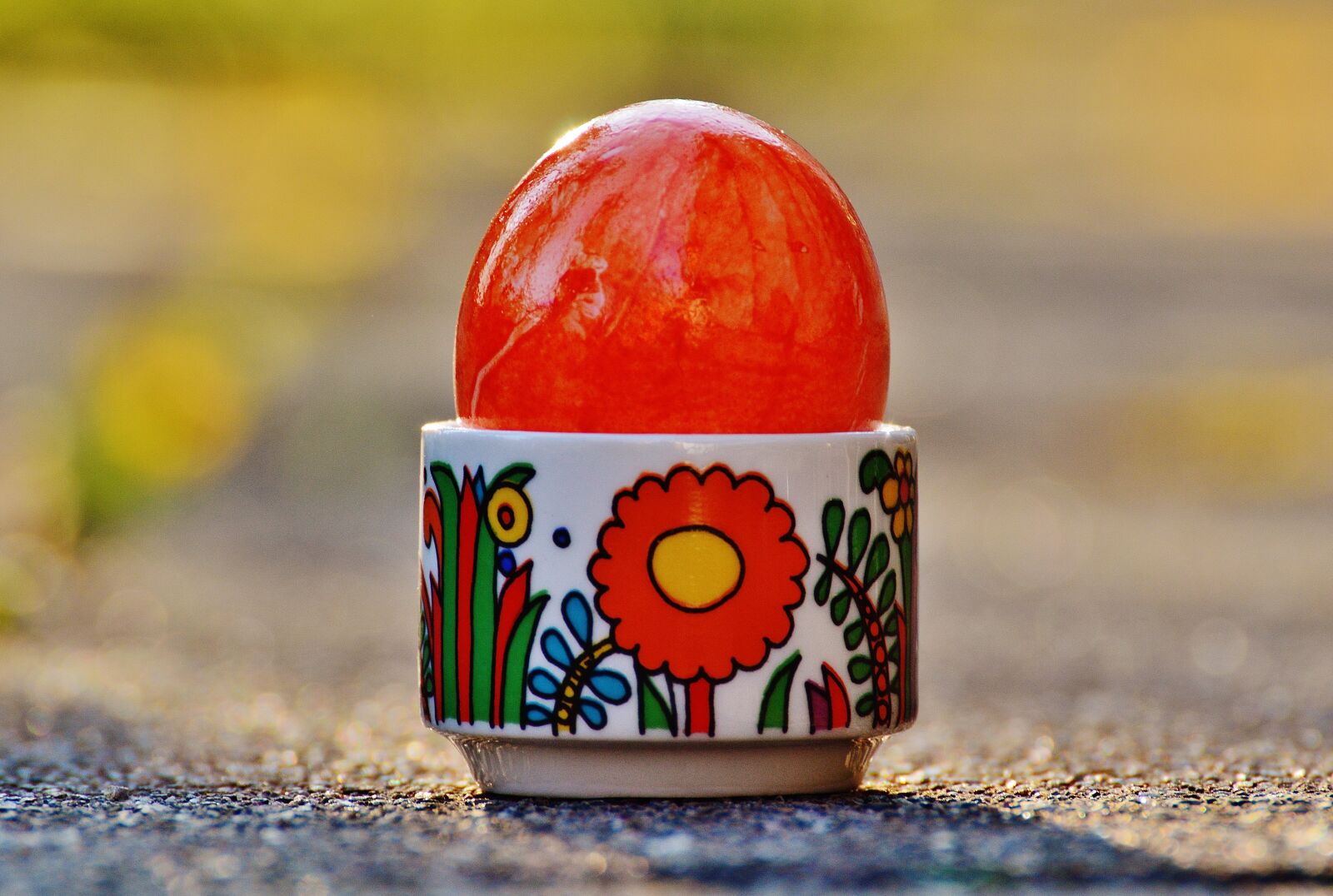 Nikon D3200 sample photo. Easter, easter eggs, colorful photography
