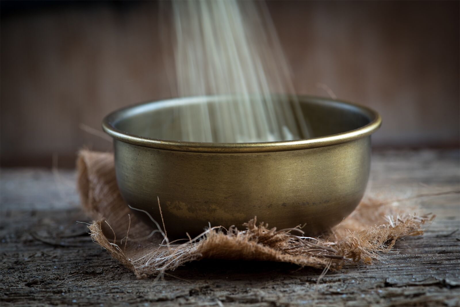 Nikon D750 sample photo. Bowl, brass bowl, vessel photography
