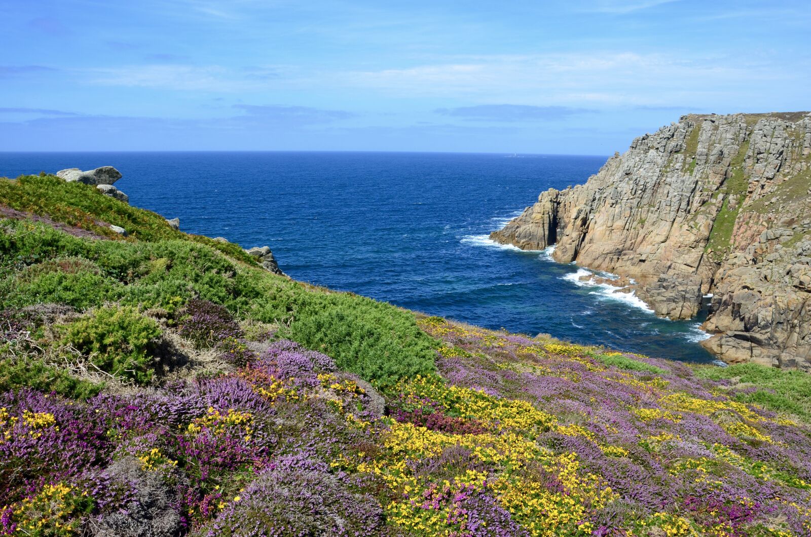 Nikon D5100 sample photo. Cornwall, coast, sea photography