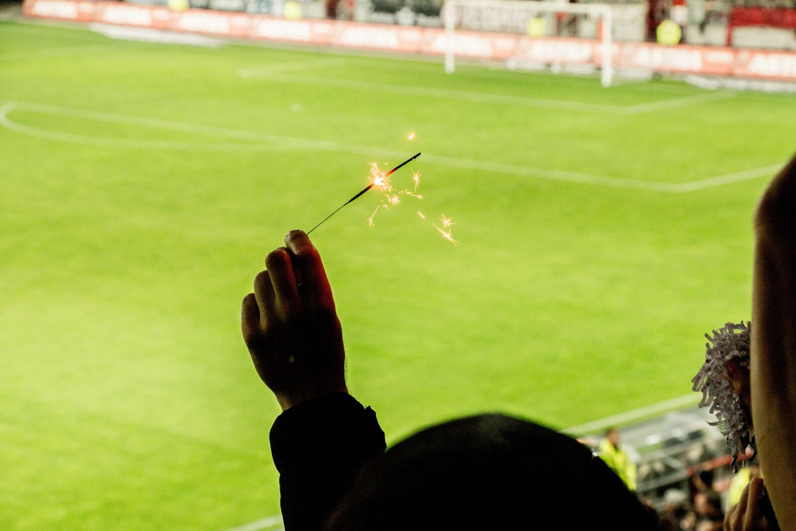 Canon EOS 70D sample photo. Football, football match, flags photography